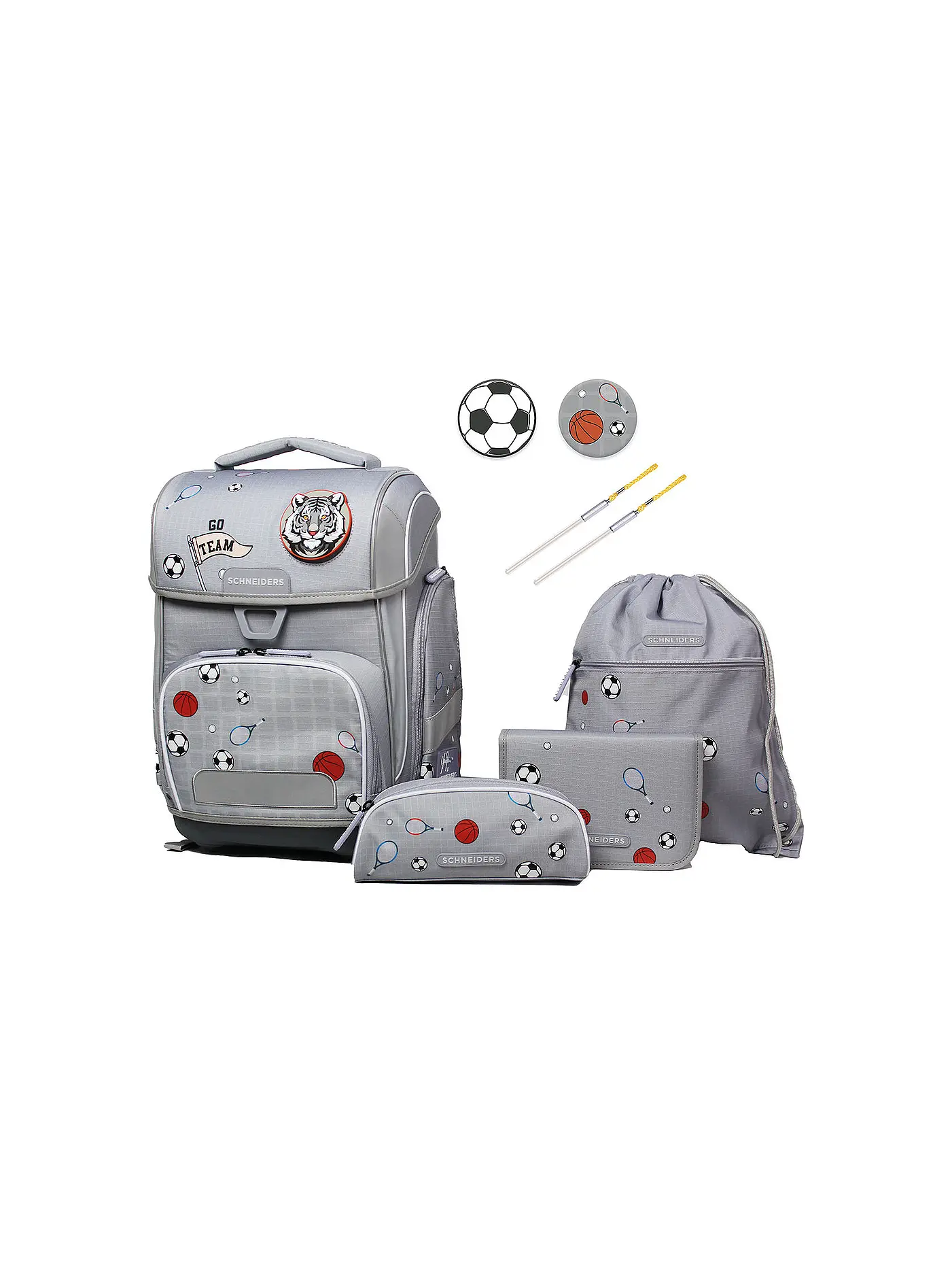 SCHNEIDERS | Schultaschen Set Ergolite 9tlg Lim-Sport Star-Anna Mari | 